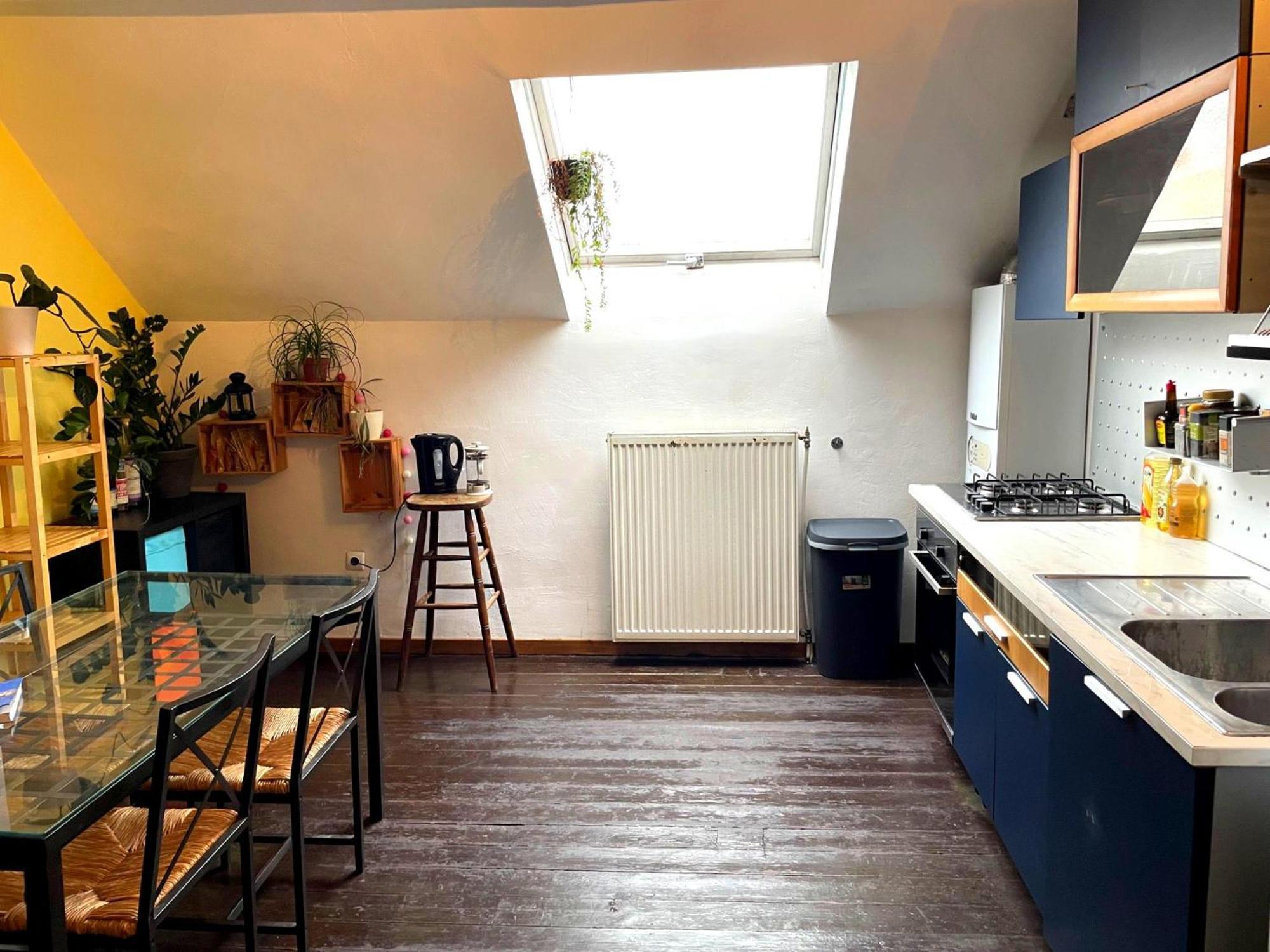 Cozy Duplex A Saint-Gilles Daire Brüksel Dış mekan fotoğraf